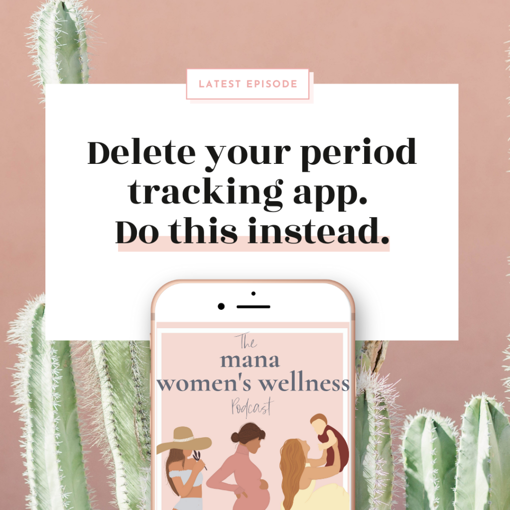 Delete your period tracking app. Do this instead.