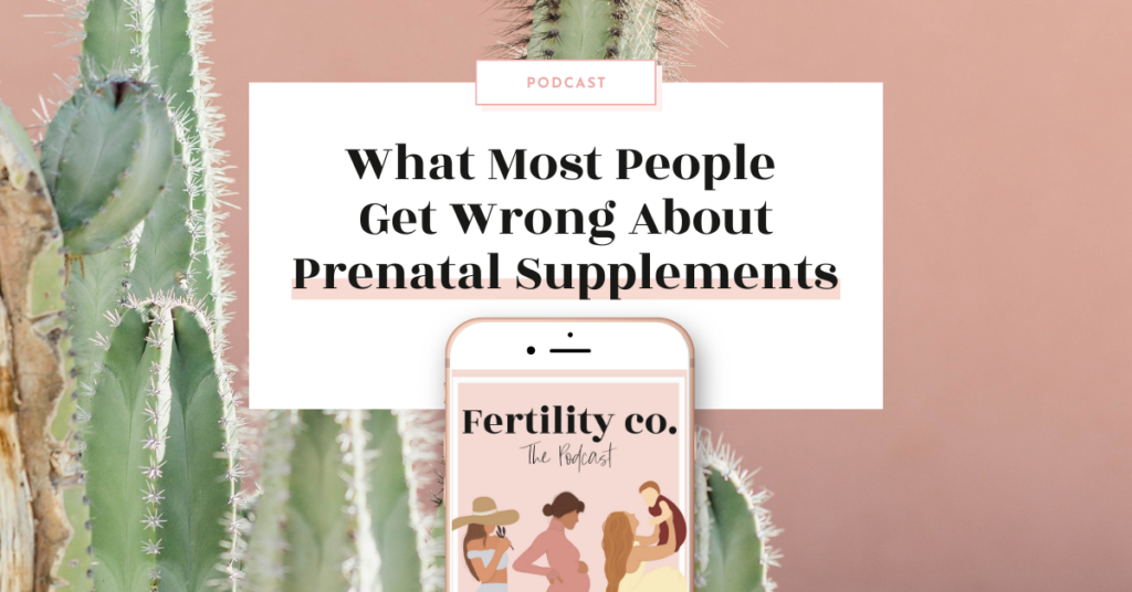 What Most People Get Wrong About Prenatal Supplements